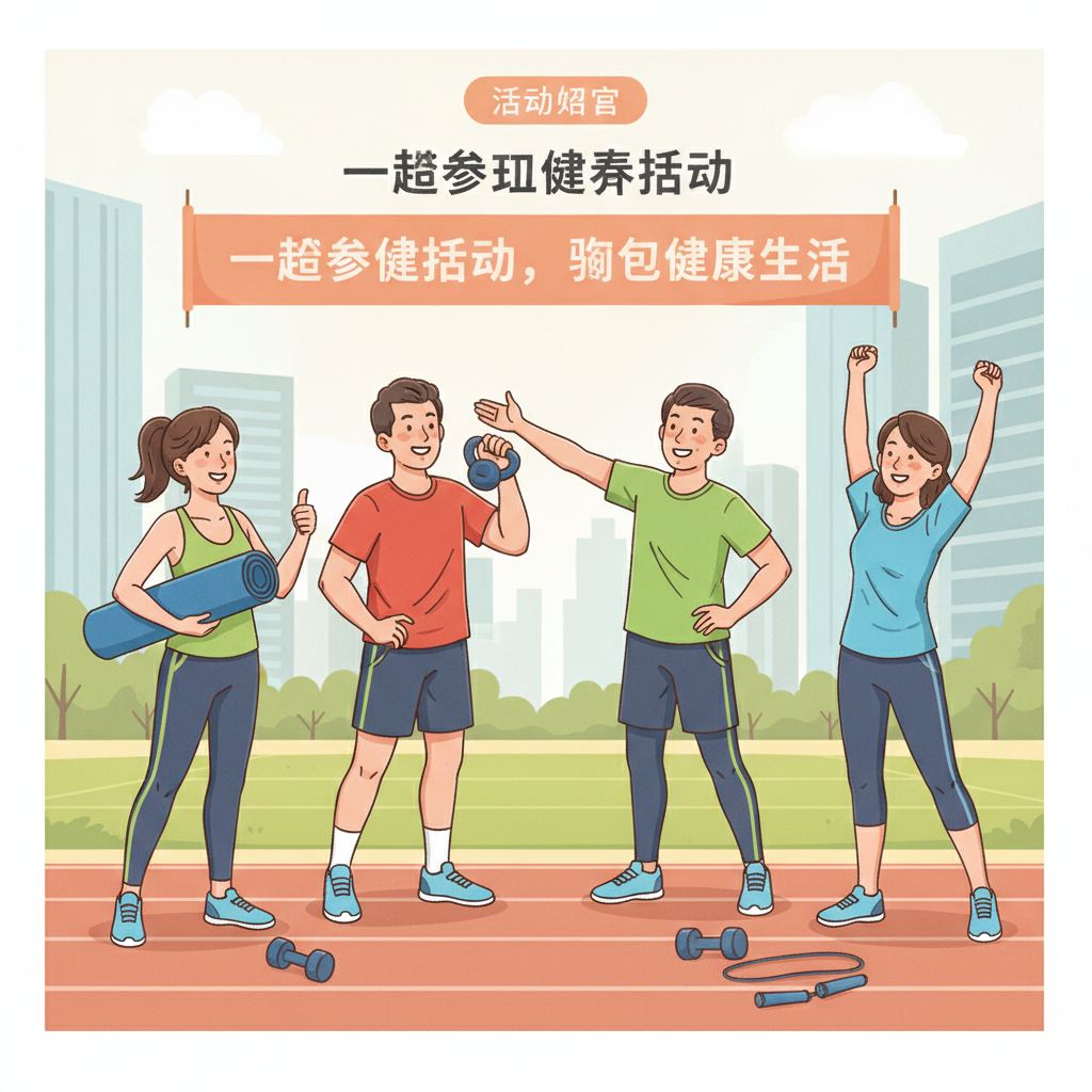 一起参与健身活动，拥抱健康生活