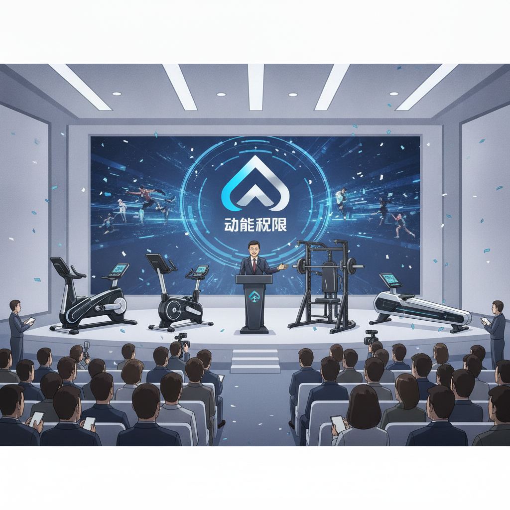 全新运动器材系列发布会现场