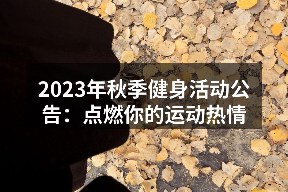 激情团体训练，燃烧你的卡路里